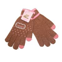 Перчатки для ёмкостных тачскринов (размер S) №3 <коричневый> ― OnlineBazar.su