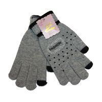 Перчатки для ёмкостных тачскринов (размер S) №3 <серый> ― OnlineBazar.su