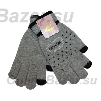 Перчатки для ёмкостных тачскринов (размер S) №3 <серый> ― OnlineBazar.su