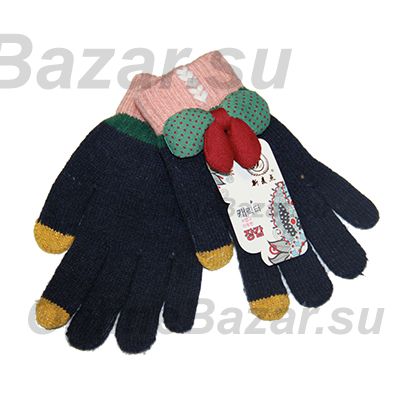 Перчатки для ёмкостных тачскринов (размер S) №7 <синий> ― OnlineBazar.su