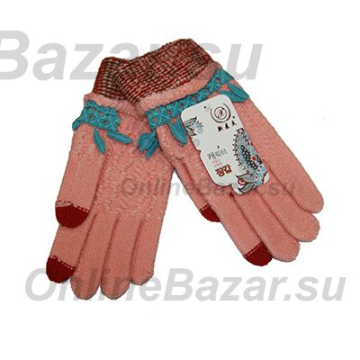Перчатки для ёмкостных тачскринов (размер S) №9 <розовый> ― OnlineBazar.su