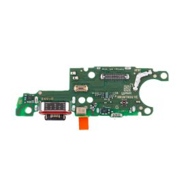 Плата нижняя для Honor X9d 5G (MTN-NX1) на системный разъем, разъем SIM-карты, микрофон (оригинал)