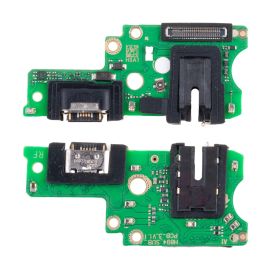 Плата нижняя для Infinix Note 30 Pro (X678B) на системный разъем, разъем гарнитуры и микрофон (оригинал)