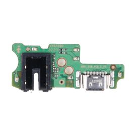 Плата нижняя для Infinix Note 30i (X6716) на системный разъем, разъем гарнитуры и микрофон (оригинал)