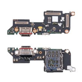 Плата нижняя для Oppo Reno 13 на системный разъем, разъем Sim-карты и микрофон (оригинал)