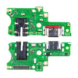 Плата нижняя для Tecno Camon 20 (CK6n) на системный разъем, разъем гарнитуры и микрофон