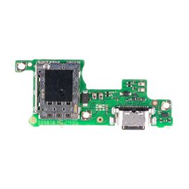 Плата нижняя для Tecno Camon 30S Pro (CLA6) на системный разъем, разъем Sim-карты и микрофон (оригинал)