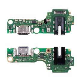 Плата нижняя для Tecno Spark 30C (KL5n) на системный разъем, разъем гарнитуры и микрофон