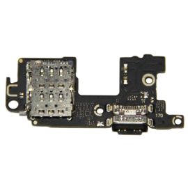 Плата нижняя для Xiaomi M2012K11C на системный разъем и разъем Sim и микрофон