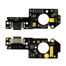 Плата нижняя для Xiaomi Poco X5 5G на системный разъем и микрофон (оригинал)