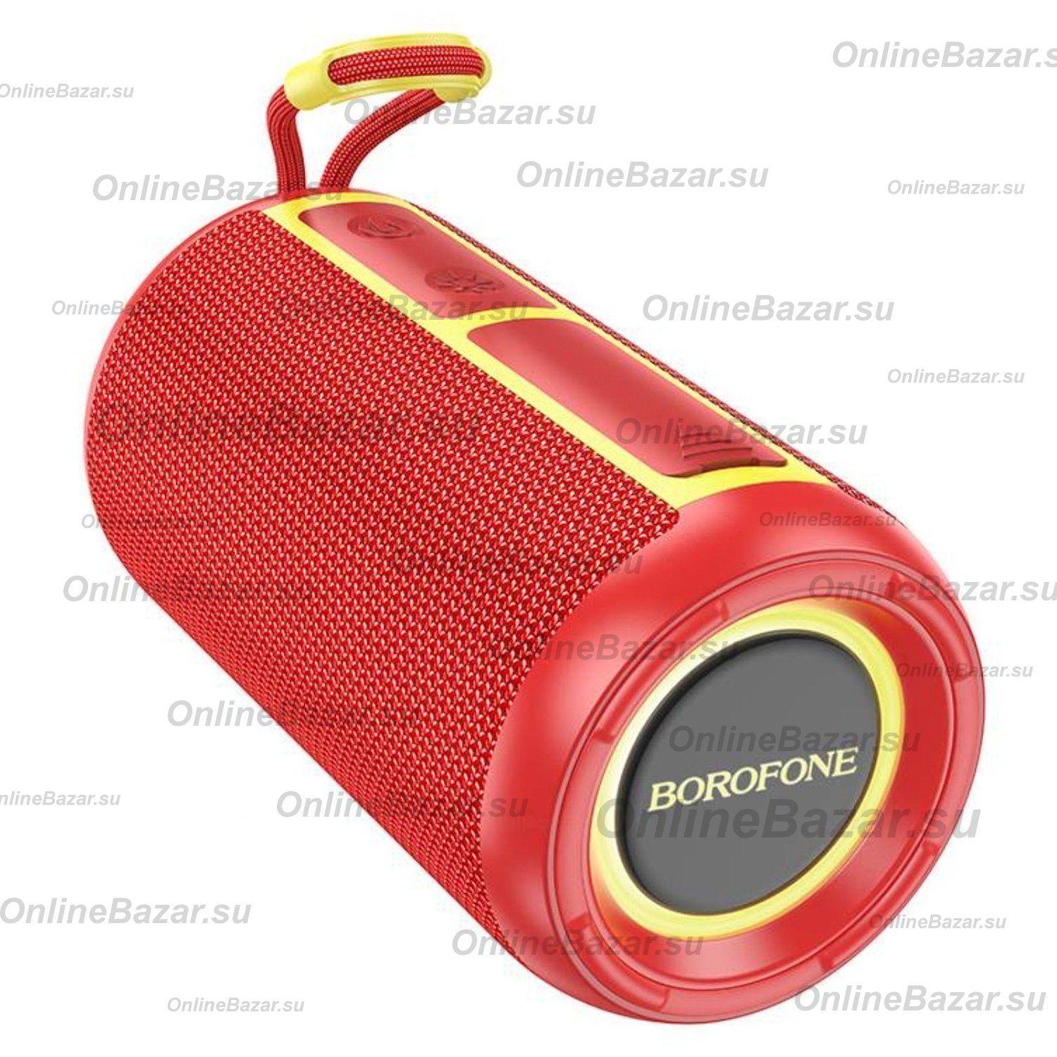 Колонка Borofone BR37 (Bluetooth/2 x 5 Вт/1200 mAh) <красный> ― OnlineBazar.su