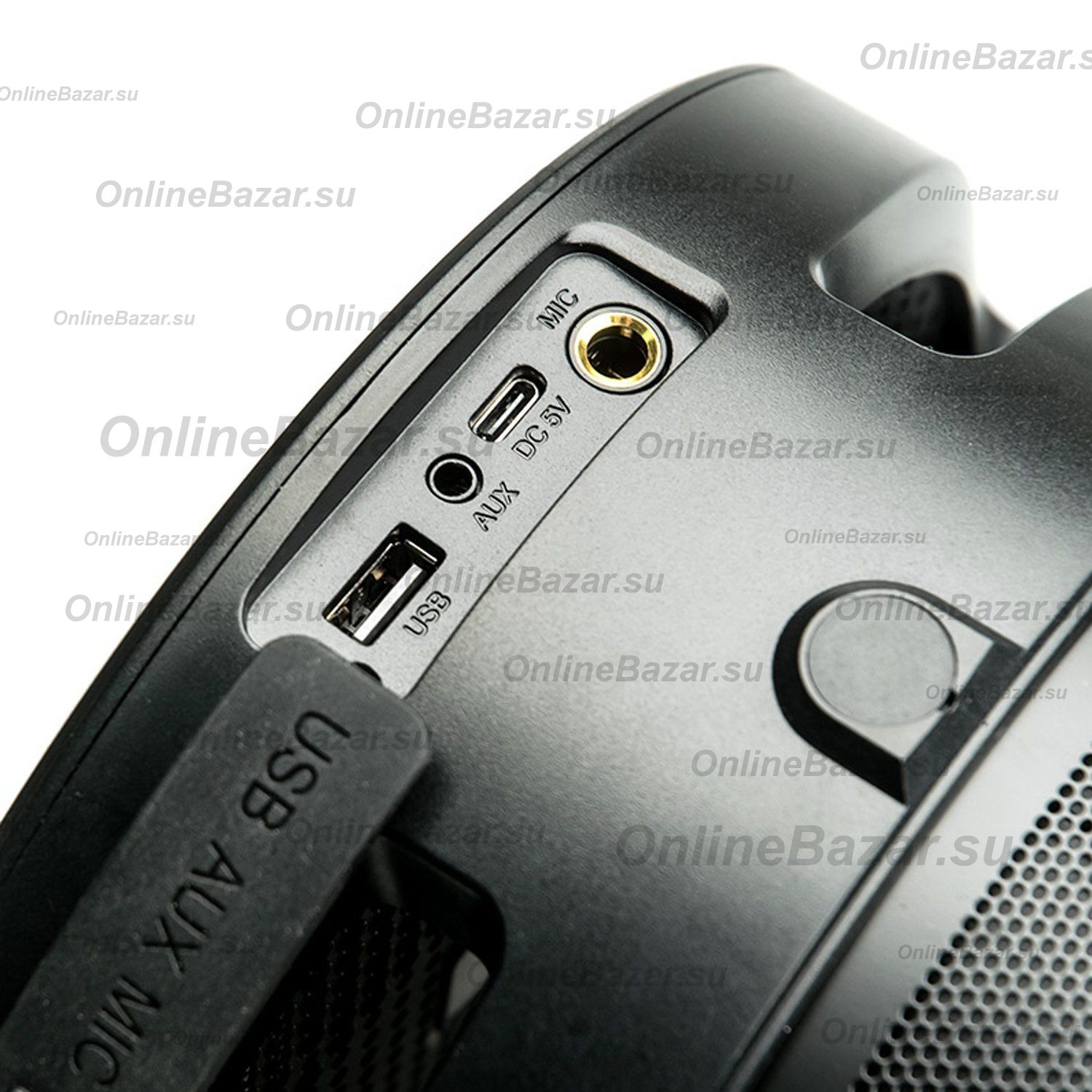 Колонка Dialog Progressive AP-1030 (Bluetooth/MicroUSB/USB/AUX/60 Вт/4400 mAh) <черный> ― OnlineBazar.su