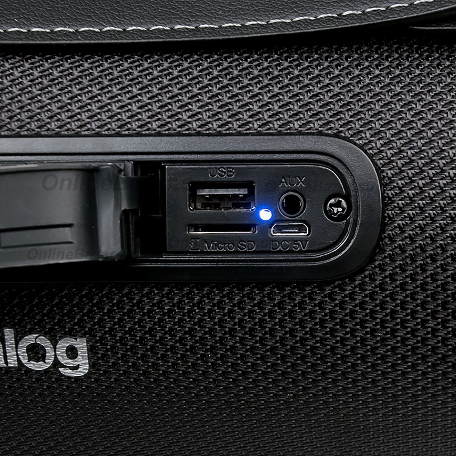 Колонка Dialog Progressive AP-950 (Bluetooth/MicroUSB/USB/AUX/12 Вт/1500 mAh) <черный> ― OnlineBazar.su