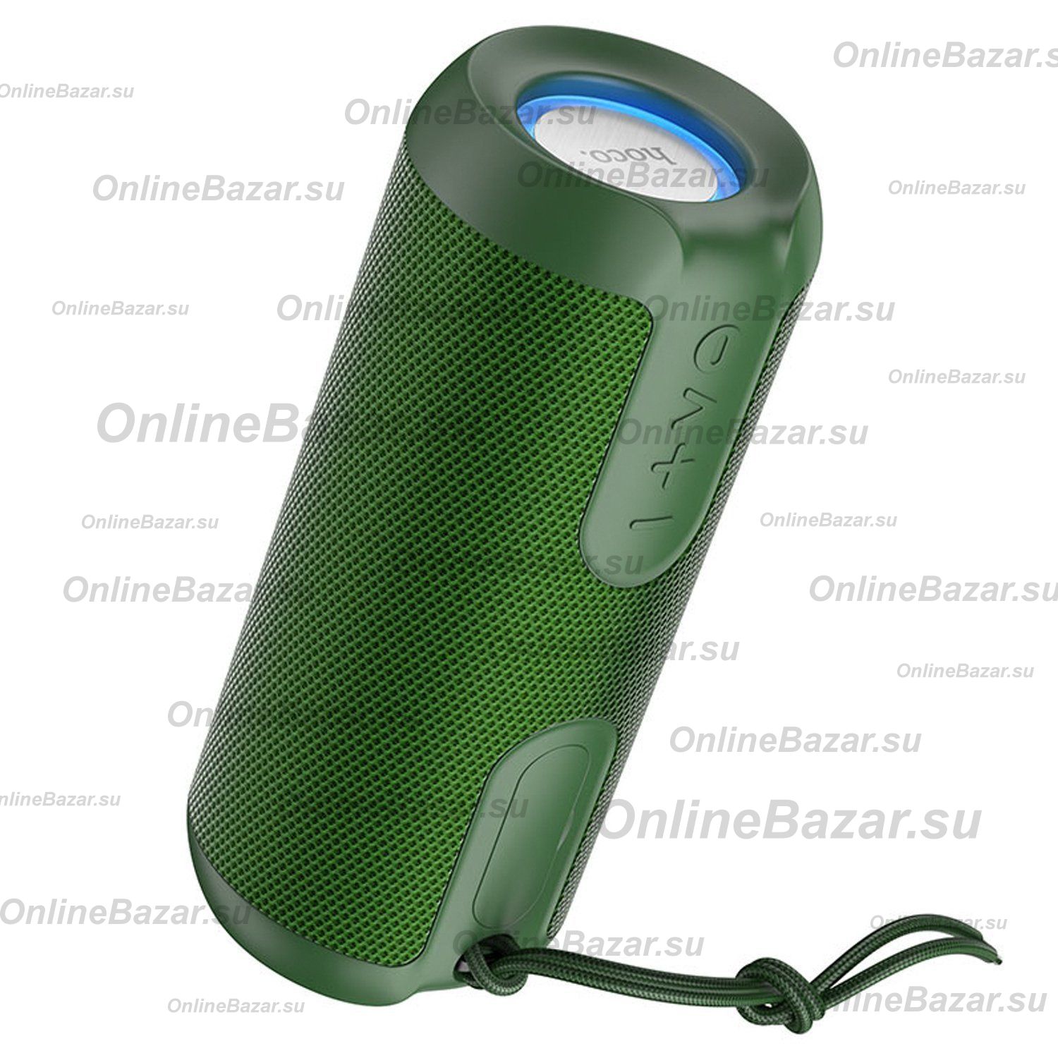 Колонка Hoco BS48 (Bluetooth/2 х 5 Вт/1200 mAh) <зеленый> ― OnlineBazar.su