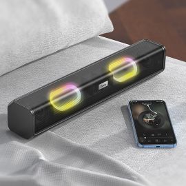 Колонка Hoco BS49 (Bluetooth/2 х 5 Вт/1800 mAh) <черный>