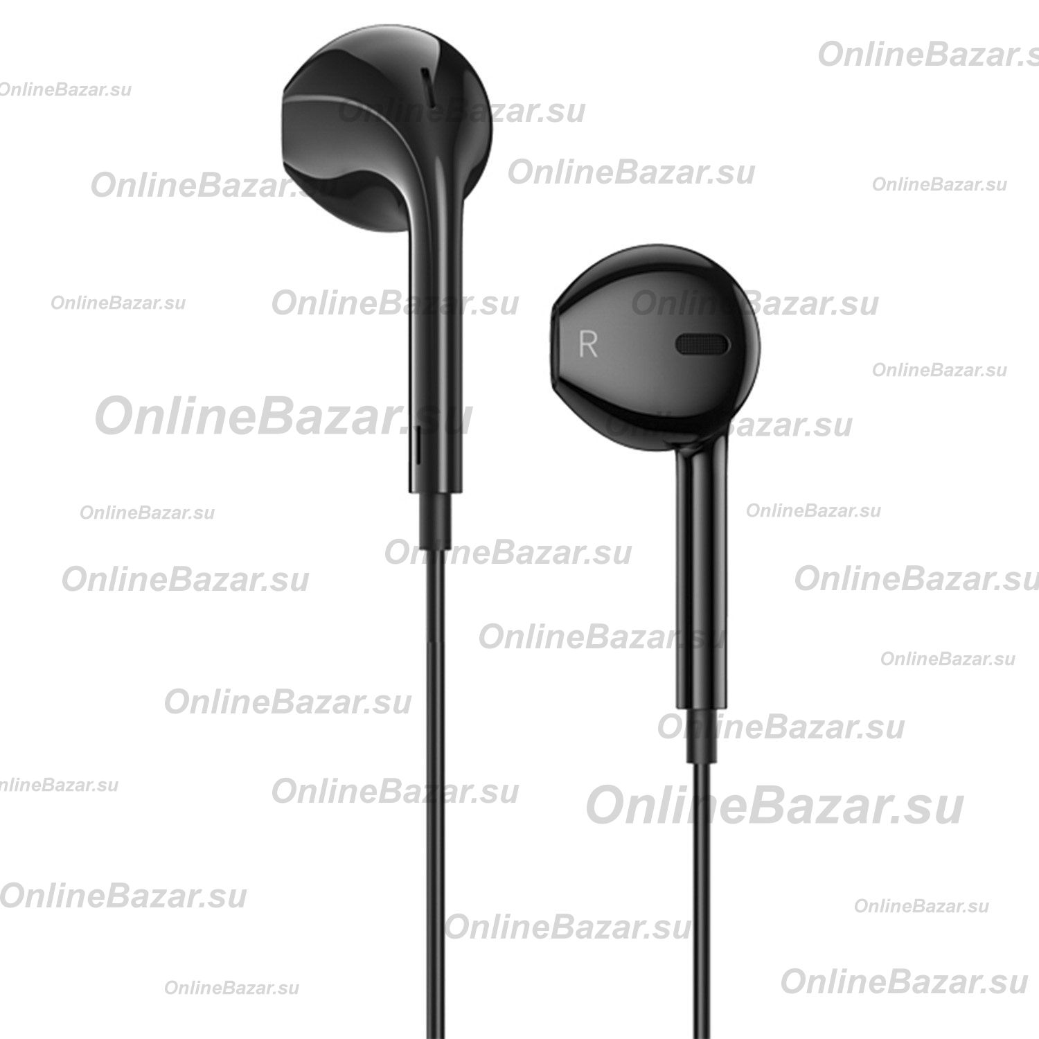 Гарнитура Lightning Hoco M111 <черный> ― OnlineBazar.su