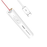 Пульты для презентаций (презентер) Pisen TS-D192 (с внешним аккумулятором 2500mAh) <белый> ― OnlineBazar.su