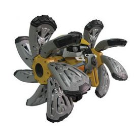 Радиоуправляемый робот-трансформер Soomo Bioshocker Bomber <желтый>