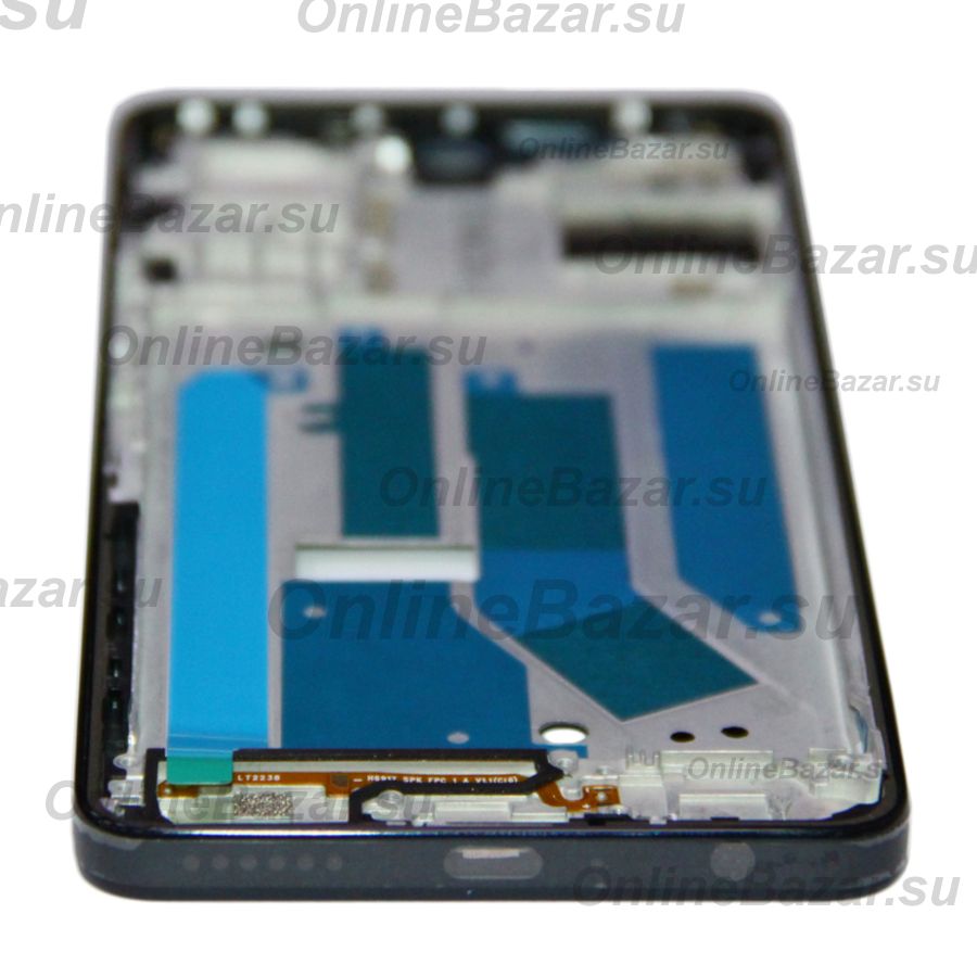 Рамка дисплея для Tecno Camon 19 (CI6n) <черный> ― OnlineBazar.su