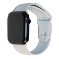 Ремешки для Apple Watch Series 6 (44 mm) Sport Band силиконовый (размер L) <cветлый камень> ― OnlineBazar.su