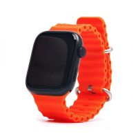 Ремешки для Apple Watch Series 4 (40 mm) Ocean Band силиконовый <оранжевый> ― OnlineBazar.su
