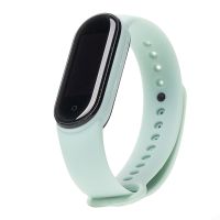 Ремешок для Xiaomi Mi Band 6 силиконовый <мятный> ― OnlineBazar.su