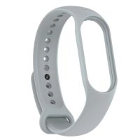 Ремешок для Xiaomi Mi Band 7 силиконовый <светло-серый> ― OnlineBazar.su