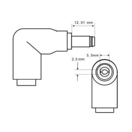 Сетевое зарядное устройство для ноутбука Asus (19V/2.37A/45W/штекер 5.5*2.5) (без сетевого кабеля)
