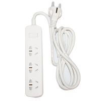 Сетевой фильтр Pisen 003EP (3 розетки/1,8 м.) <белый> ― OnlineBazar.su