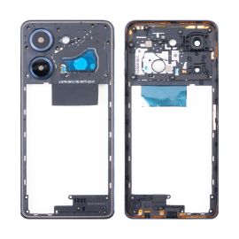 Средняя часть корпуса для Tecno Pova 5 (LH7n) <черный>