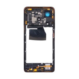 Средняя часть корпуса для Tecno Spark 20 Pro (KJ6) <голубой>