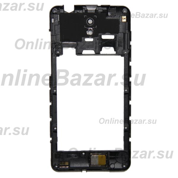 Средняя часть корпуса для Prestigio Muze J3 (PSP3470) со стеклом камеры, антеннами и динамиком (оригинал) ― OnlineBazar.su