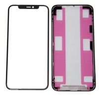 Стекло для Apple iPhone 11 Pro в сборе с рамкой и OCA пленкой <черный> ― OnlineBazar.su