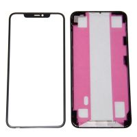 Стекло для Apple iPhone 11 Pro Max в сборе с рамкой и OCA пленкой <черный> ― OnlineBazar.su