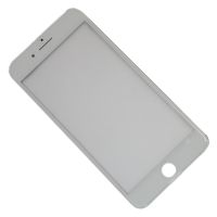 Стекло для Apple iPhone 8 Plus в сборе с рамкой и OCA пленкой <белый> ― OnlineBazar.su