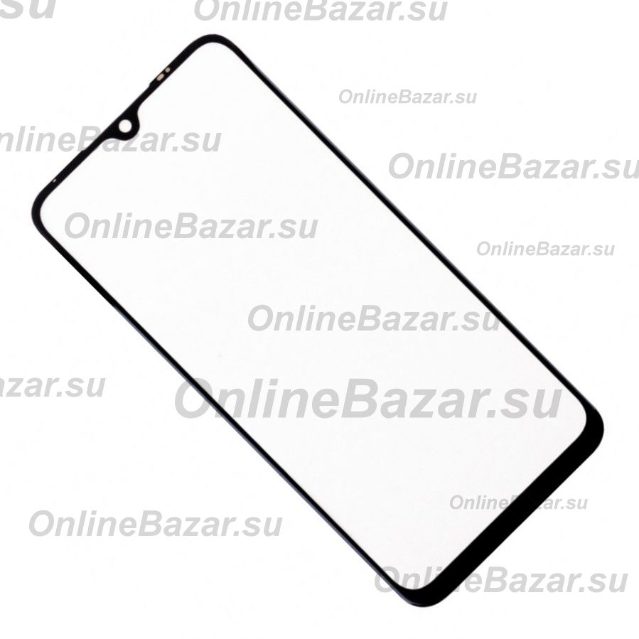 Стекло для Xiaomi Redmi Note 8 в сборе с OCA пленкой <черный> ― OnlineBazar.su