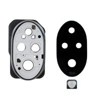 Стекло камеры для Honor 200 Pro (ELP-NX9) в сборе с рамкой <черный> ― OnlineBazar.su