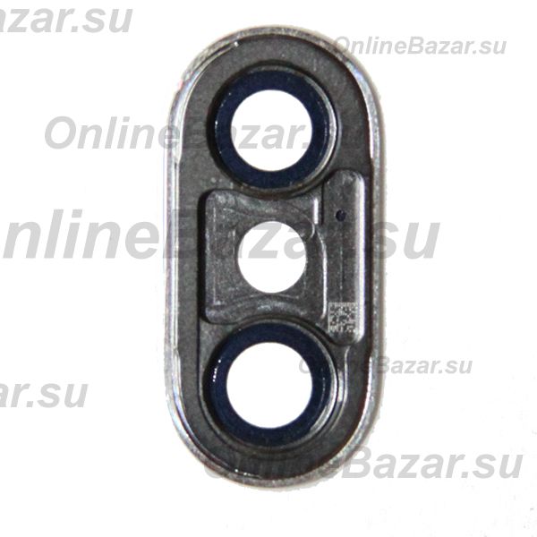 Стекло камеры для Apple iPhone X <серебристый> ― OnlineBazar.su