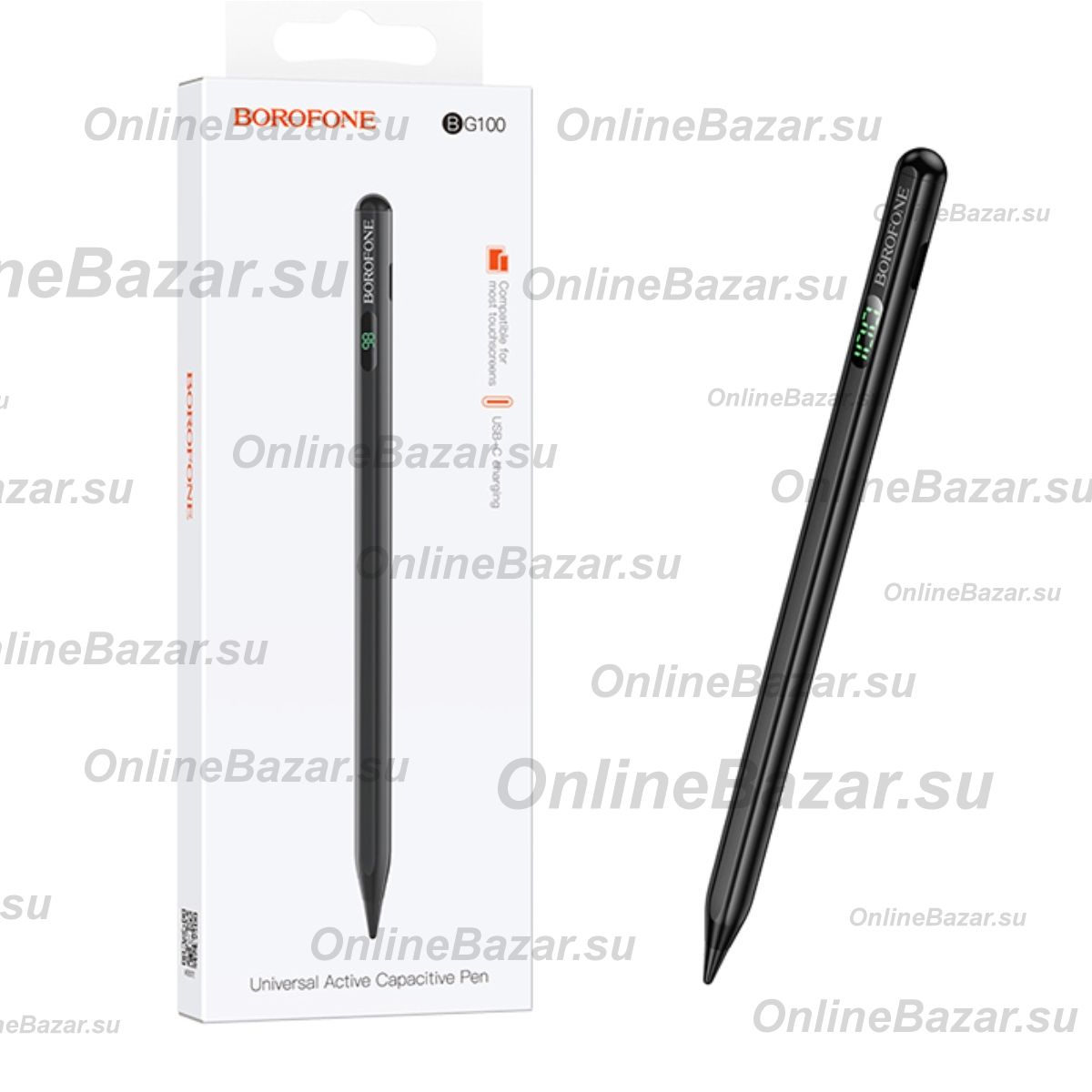 Стилус Borofone BG100 <черный> ― OnlineBazar.su