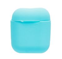 Чехол для кейса наушников Apple AirPods 2 силиконовый тонкий <мятный> ― OnlineBazar.su