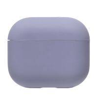 Чехол для кейса наушников Apple AirPods 3 силиконовый тонкий <фиолетовый> ― OnlineBazar.su