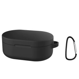Чехол для кейса наушников Xiaomi Redmi AirDots 2 силиконовый серия 2 <черный>