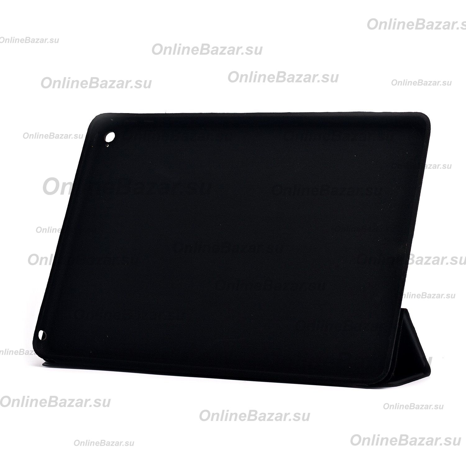 Чехол для Apple iPad Air 2 (2014) кожзам + смарт панель <черный> ― OnlineBazar.su