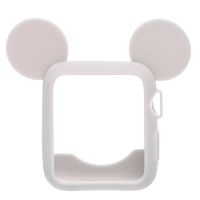 Чехол для Apple Watch Series 3 (42 mm) силиконовый Mickey Mouse <серый> ― OnlineBazar.su