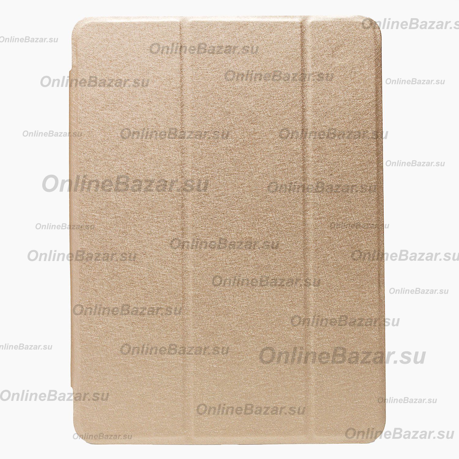 Чехол для Apple iPad Air 10.9 2020 пластик прозрачный + смарт панель <золотой> ― OnlineBazar.su