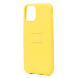 Чехол для Apple iPhone 11 Pro Max силиконовый Soft Touch 2 <желтый> (премиум)
