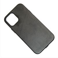 Чехол для Apple iPhone 12 Pro Max Leather MagSafe <черный> (премиум) ― OnlineBazar.su