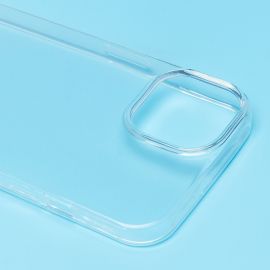 Чехол для Apple iPhone 13 силиконовый ультратонкий <прозрачный>