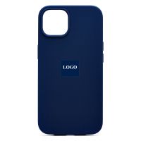 Чехол для Apple iPhone 13 силиконовый Soft Touch <темно-синий> (премиум) ― OnlineBazar.su