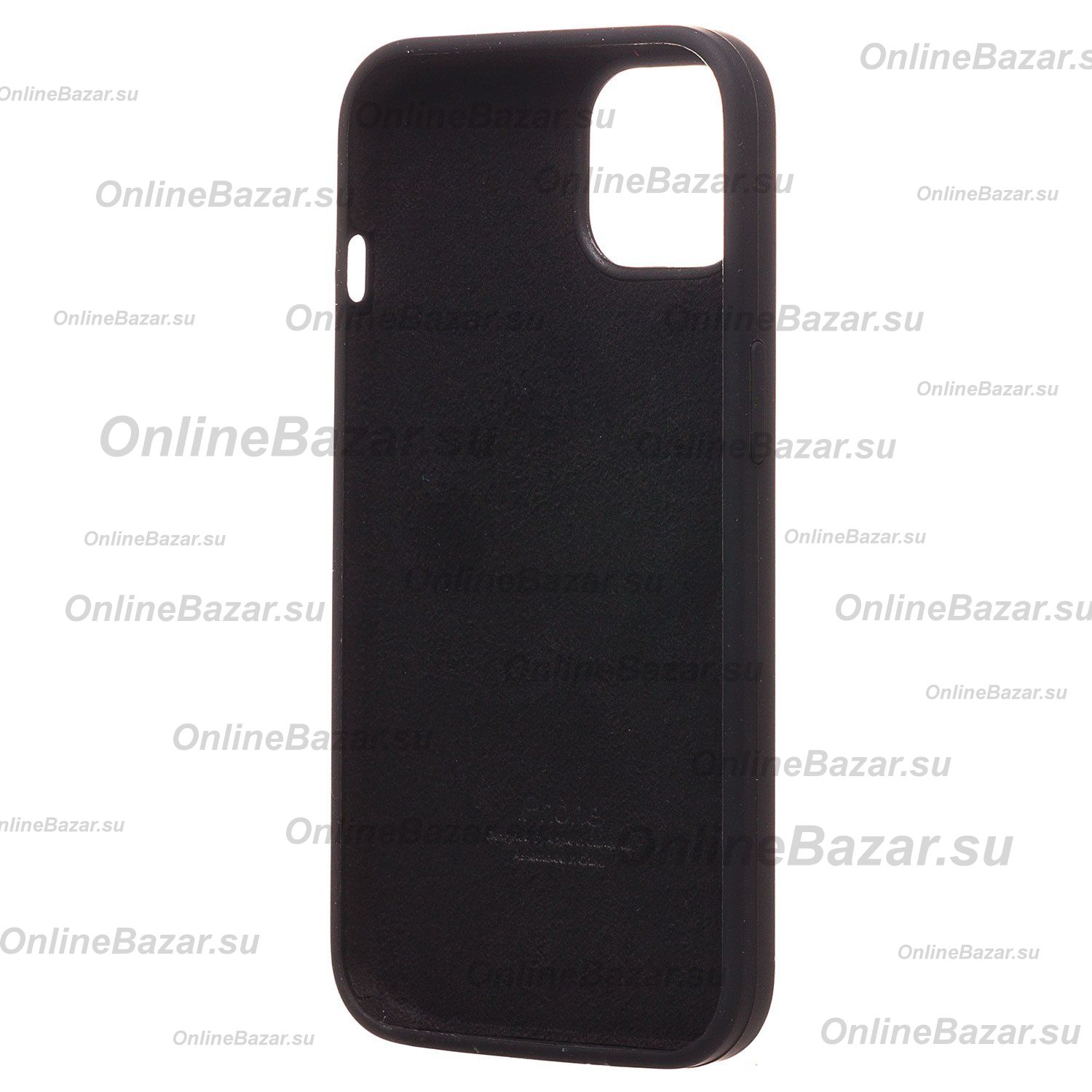 Чехол для Apple iPhone 13 силиконовый Soft Touch <черный> (премиум) ― OnlineBazar.su